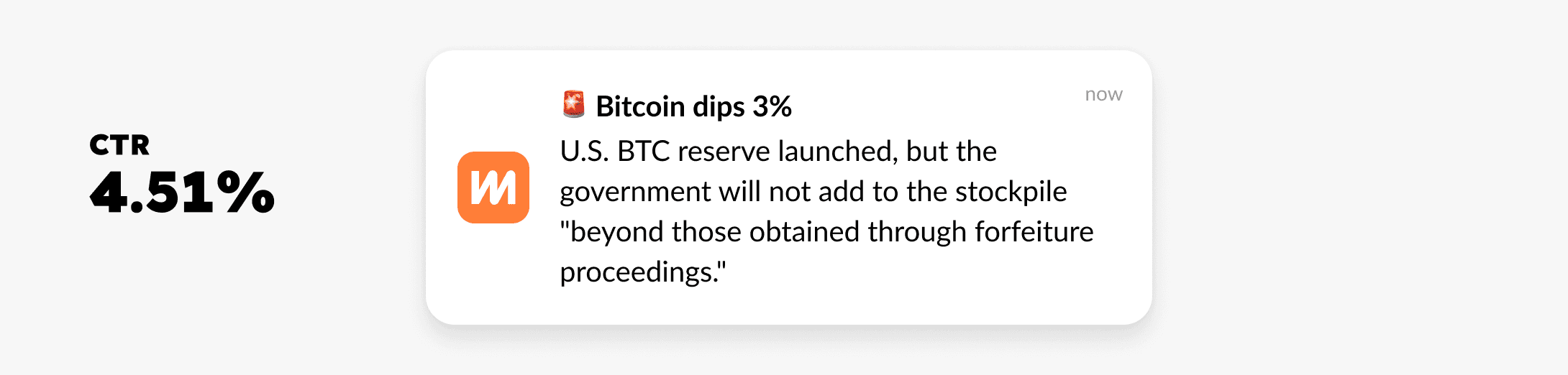 EXMO.com push notification - trading news alert